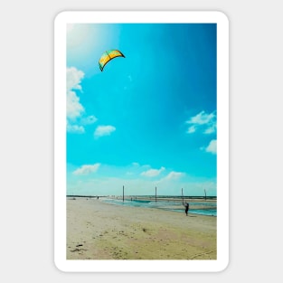 Beach Kiting No. 5 Sticker